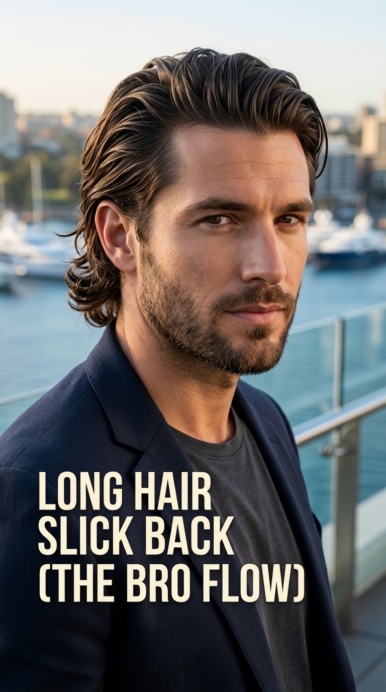 Long Hair Slick Back (The Bro Flow)