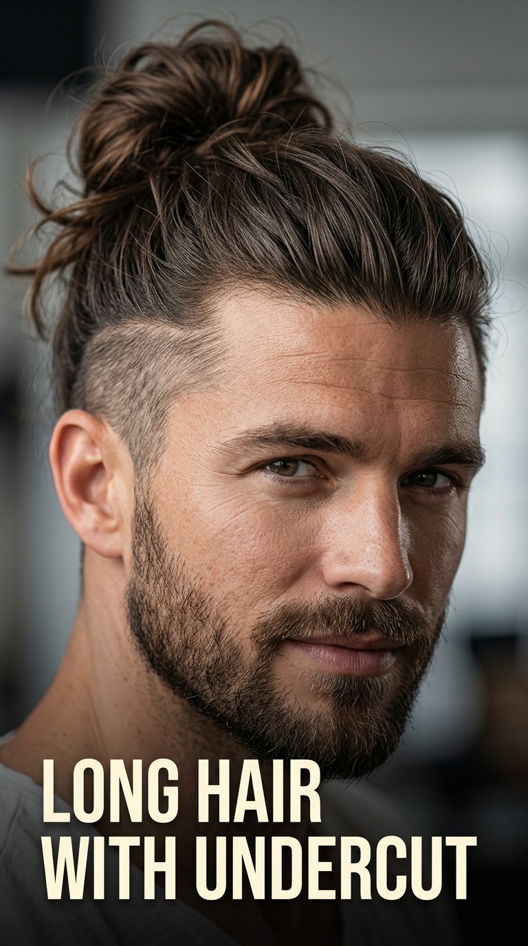 Long Hair with Undercut