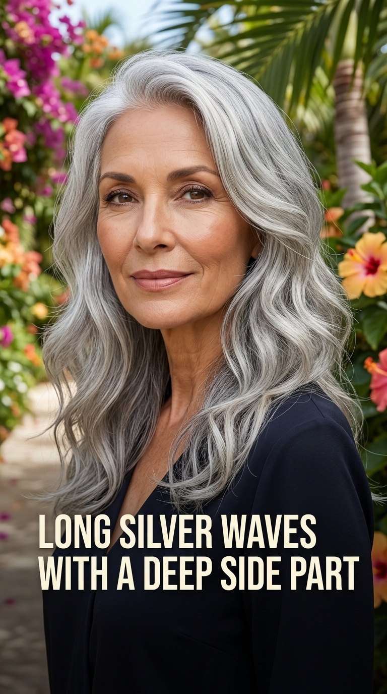 Long Silver Waves with a Deep Side Part