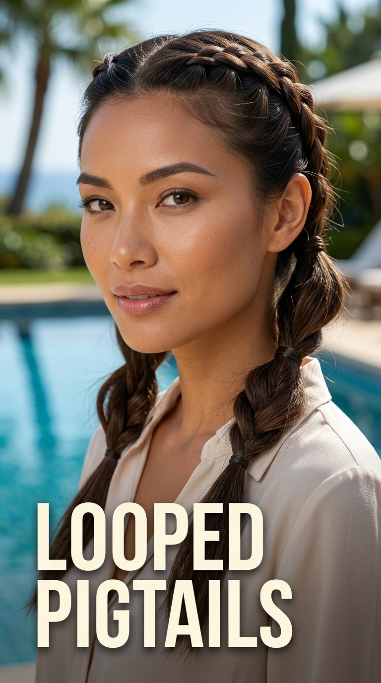 Looped Pigtails