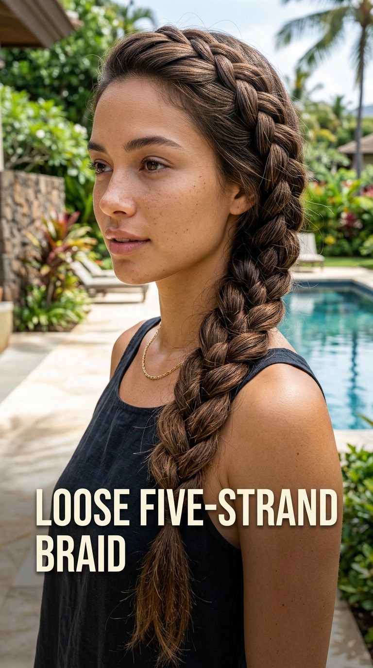 Loose Five-Strand Braid