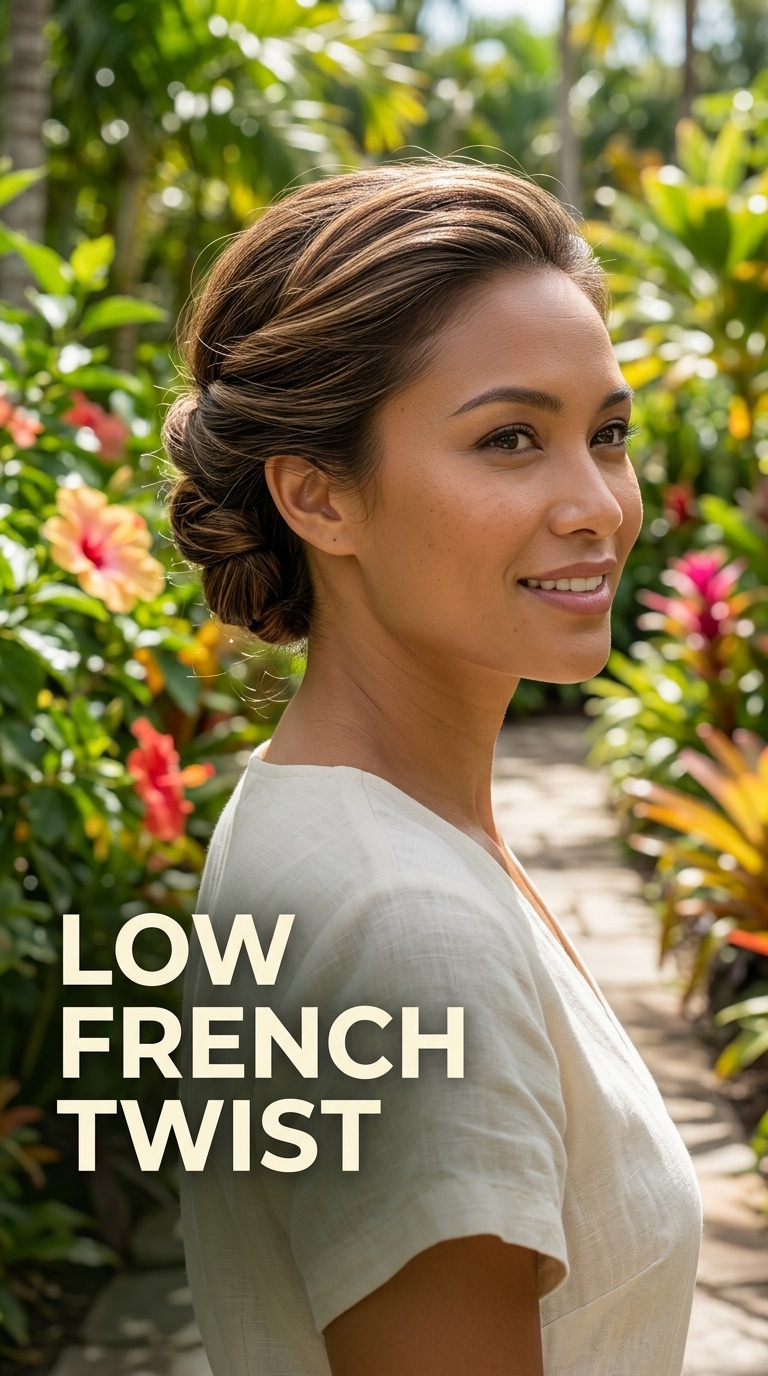 Low French Twist