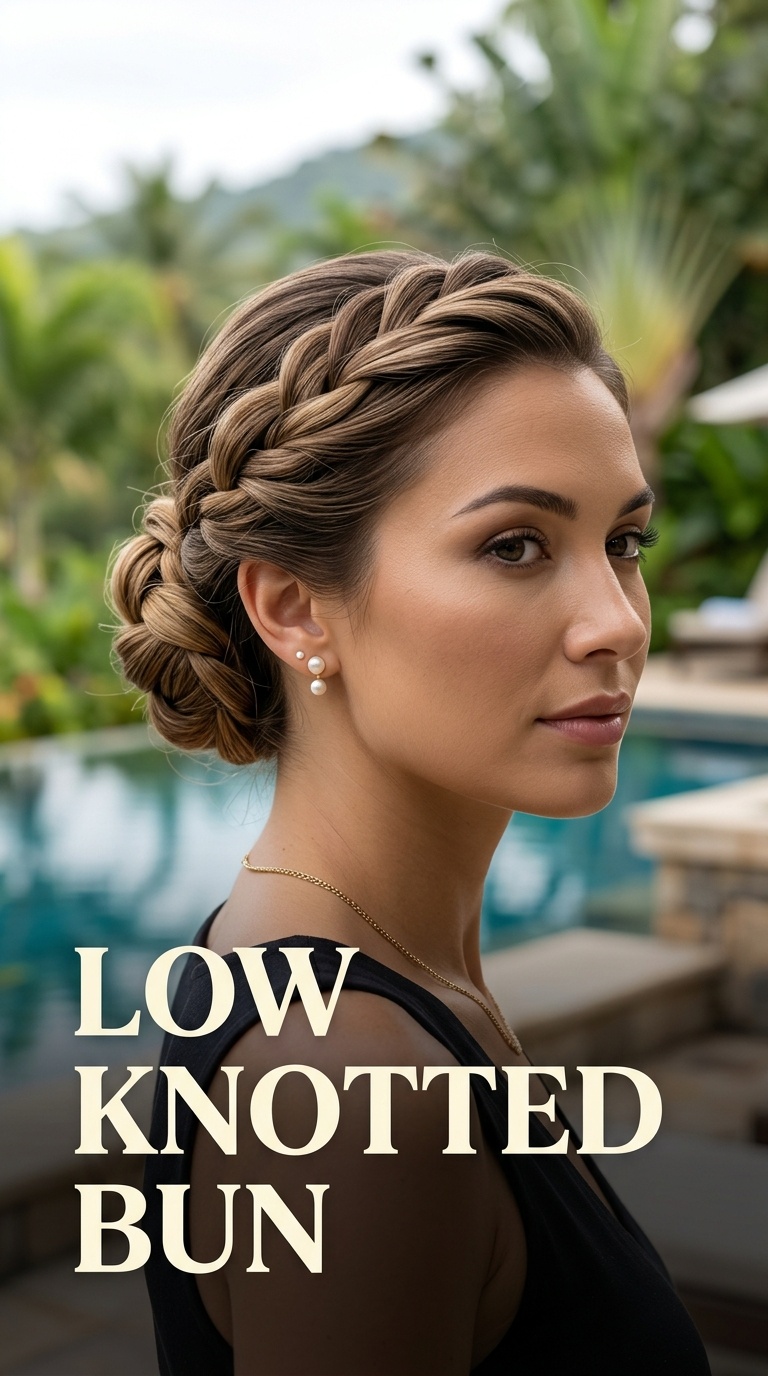 Low Knotted Bun