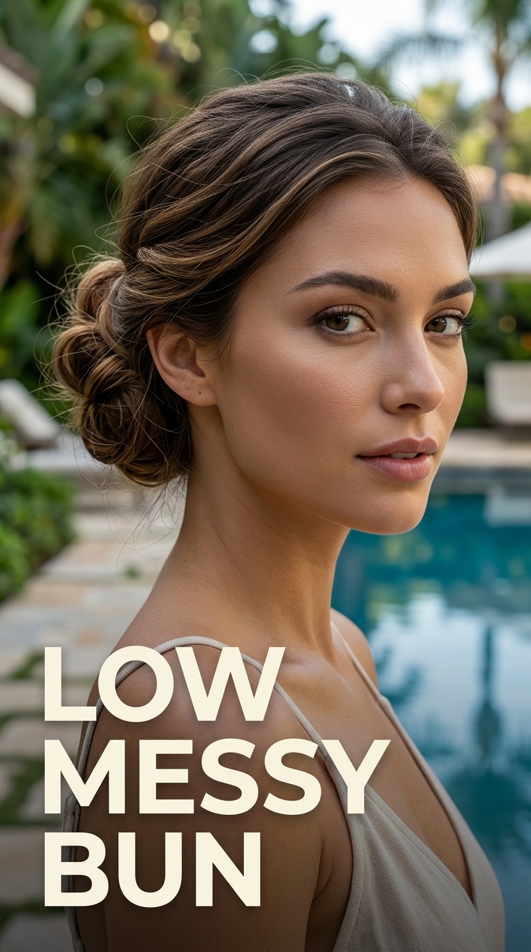 Low Messy Bun