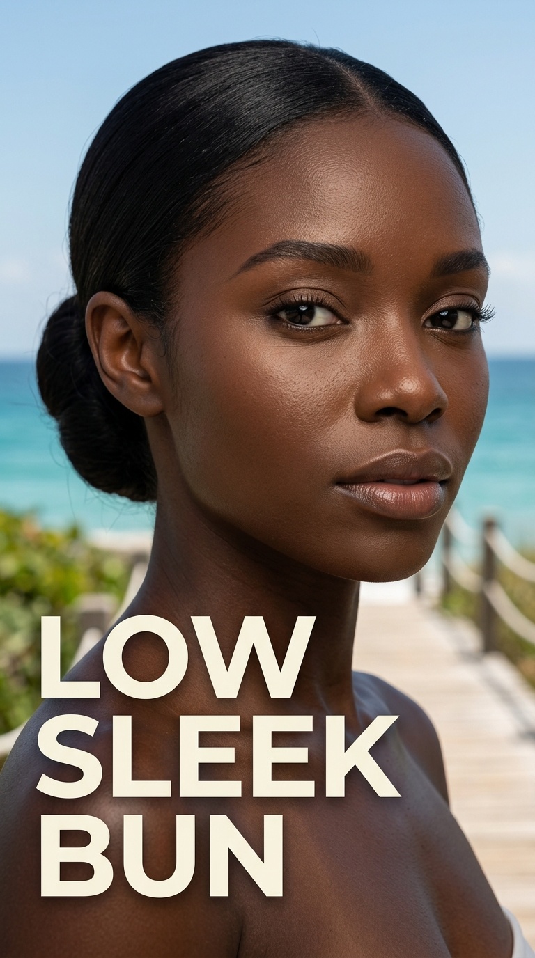 Low Sleek Bun