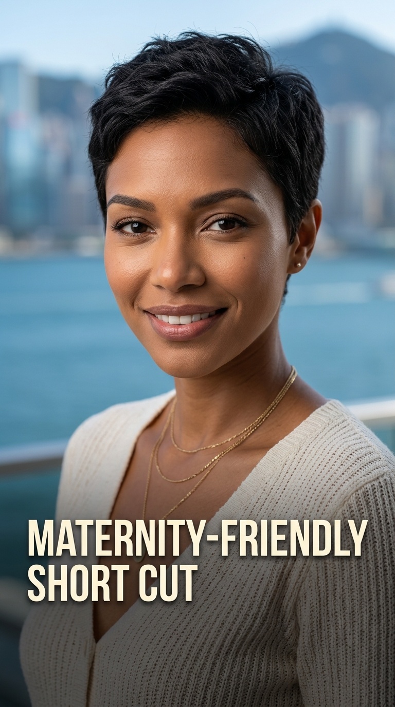 Maternity-Friendly Short Cut