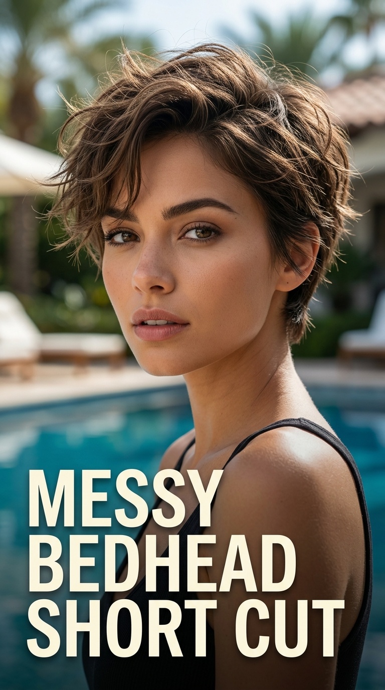 Messy Bedhead Short Cut