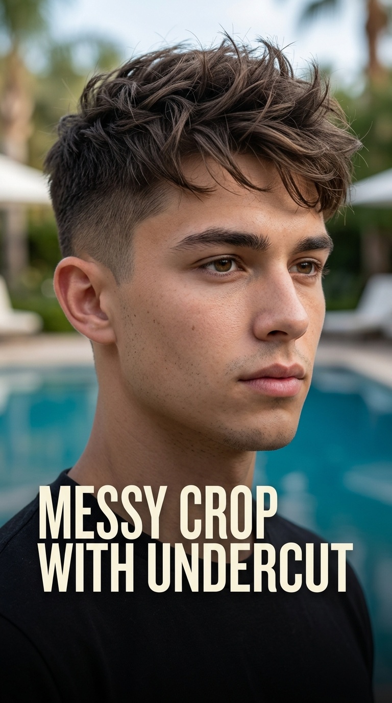 Messy Crop with Undercut