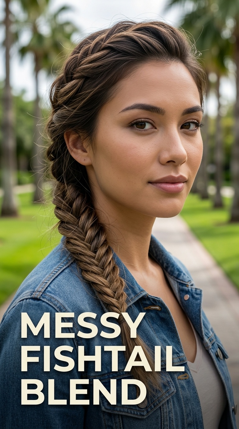 Messy Fishtail Blend