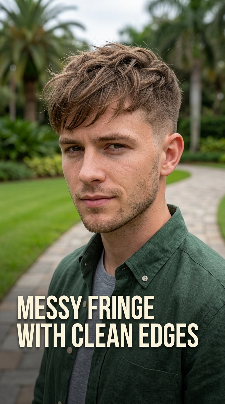 Messy Fringe with Clean Edges