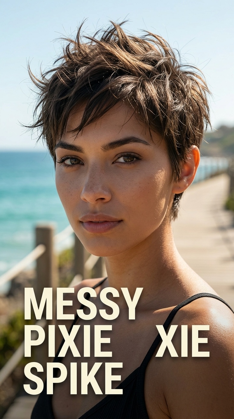 Messy Pixie Spike