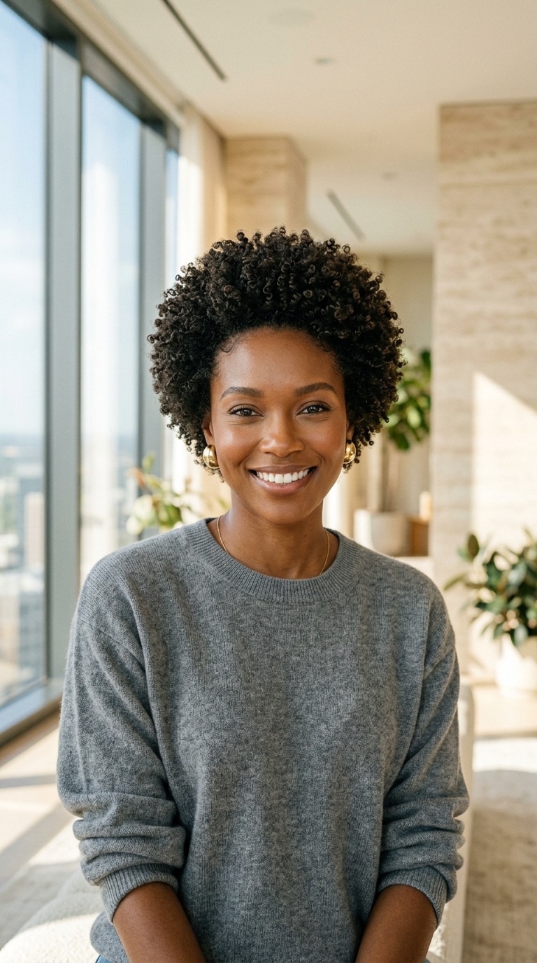Micro Afro For Black Women