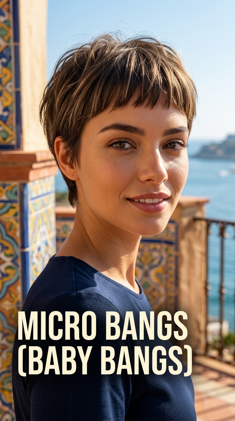 Micro Bangs (Baby Bangs)