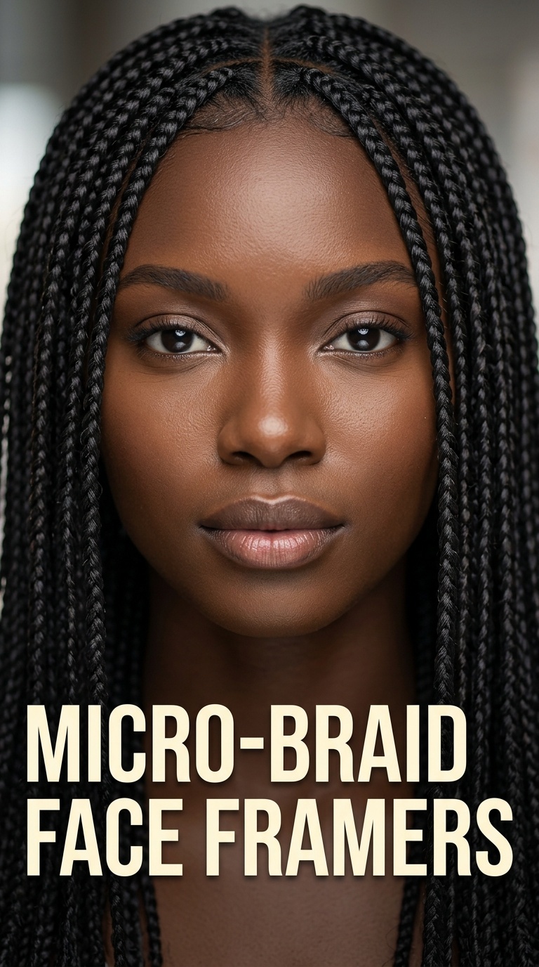Micro-Braid Face Framers