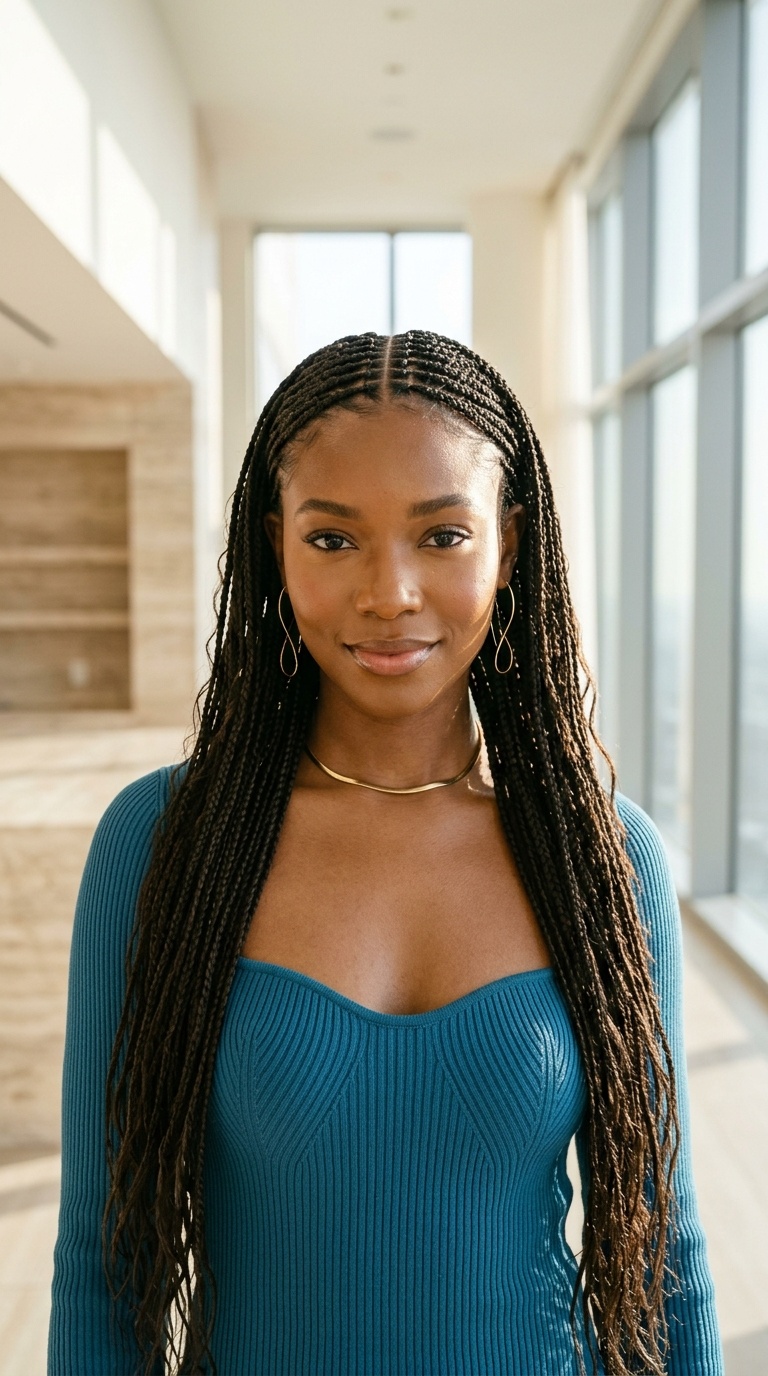Micro Braids For Formal Events