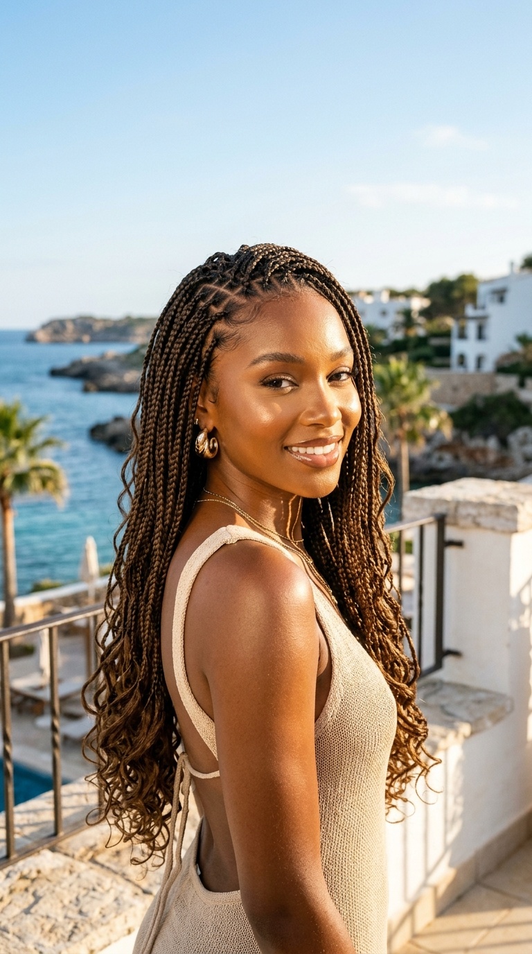 Micro Braids For Summer Cool