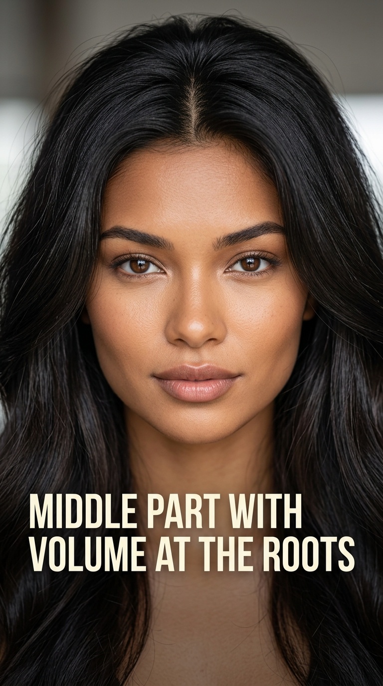 Middle Part with Volume at the Roots