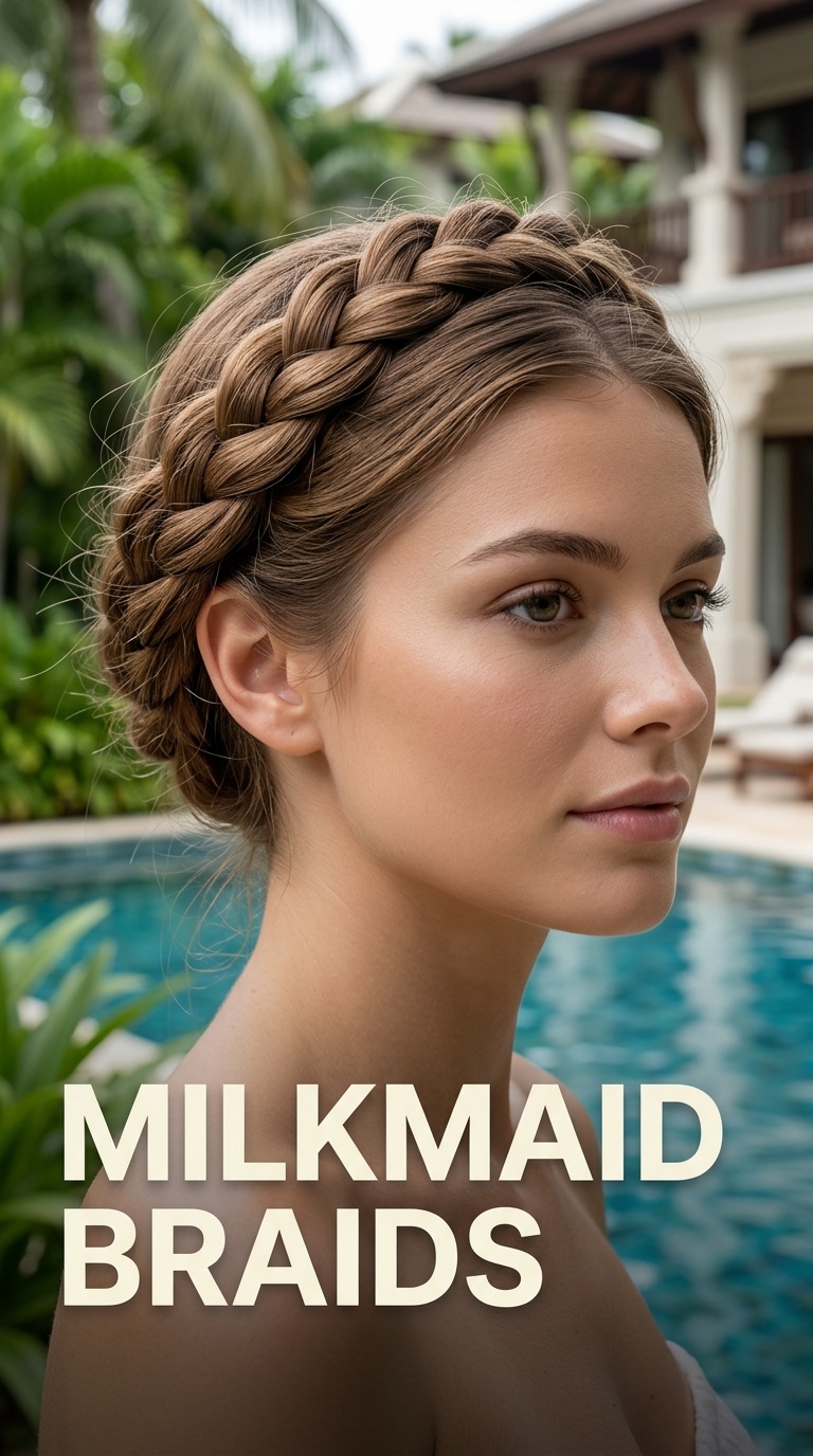 Milkmaid Braids