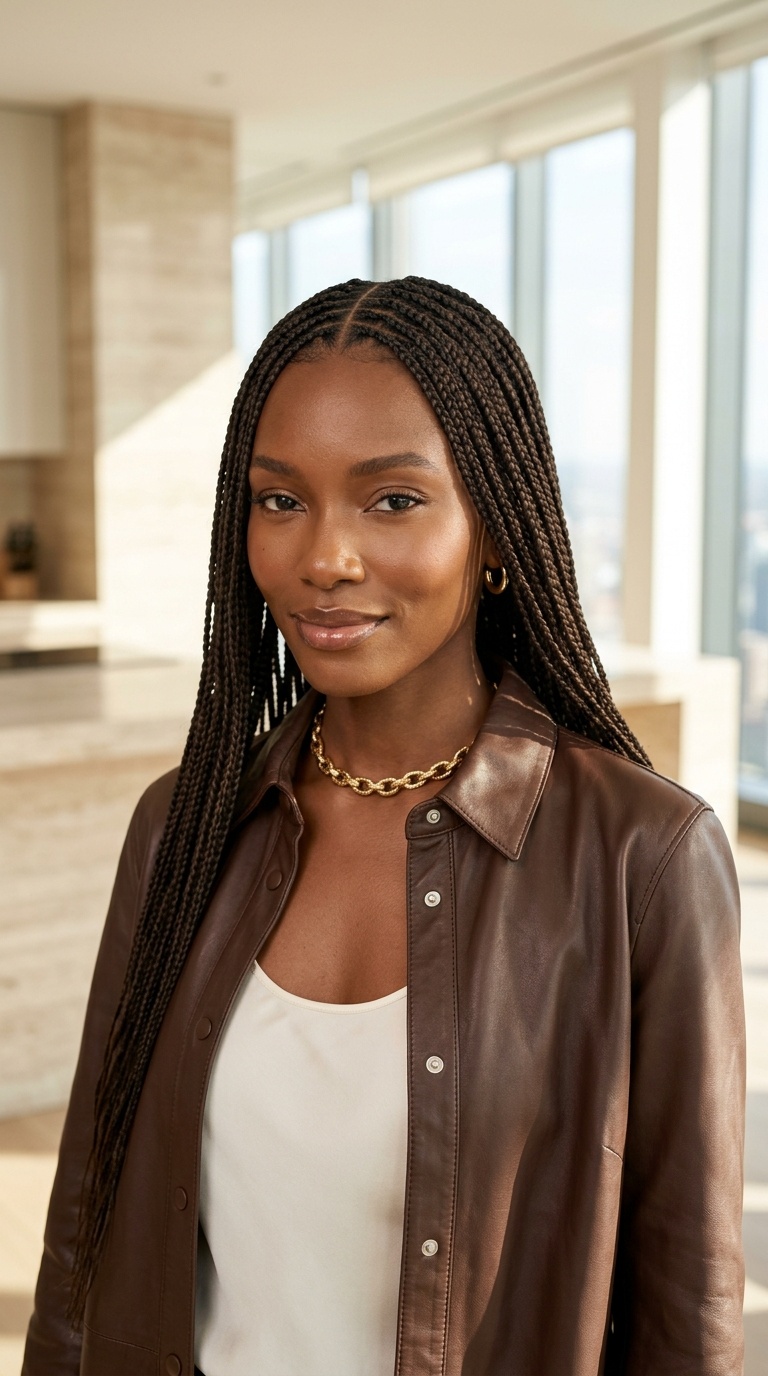 Mini Braids Protective Style