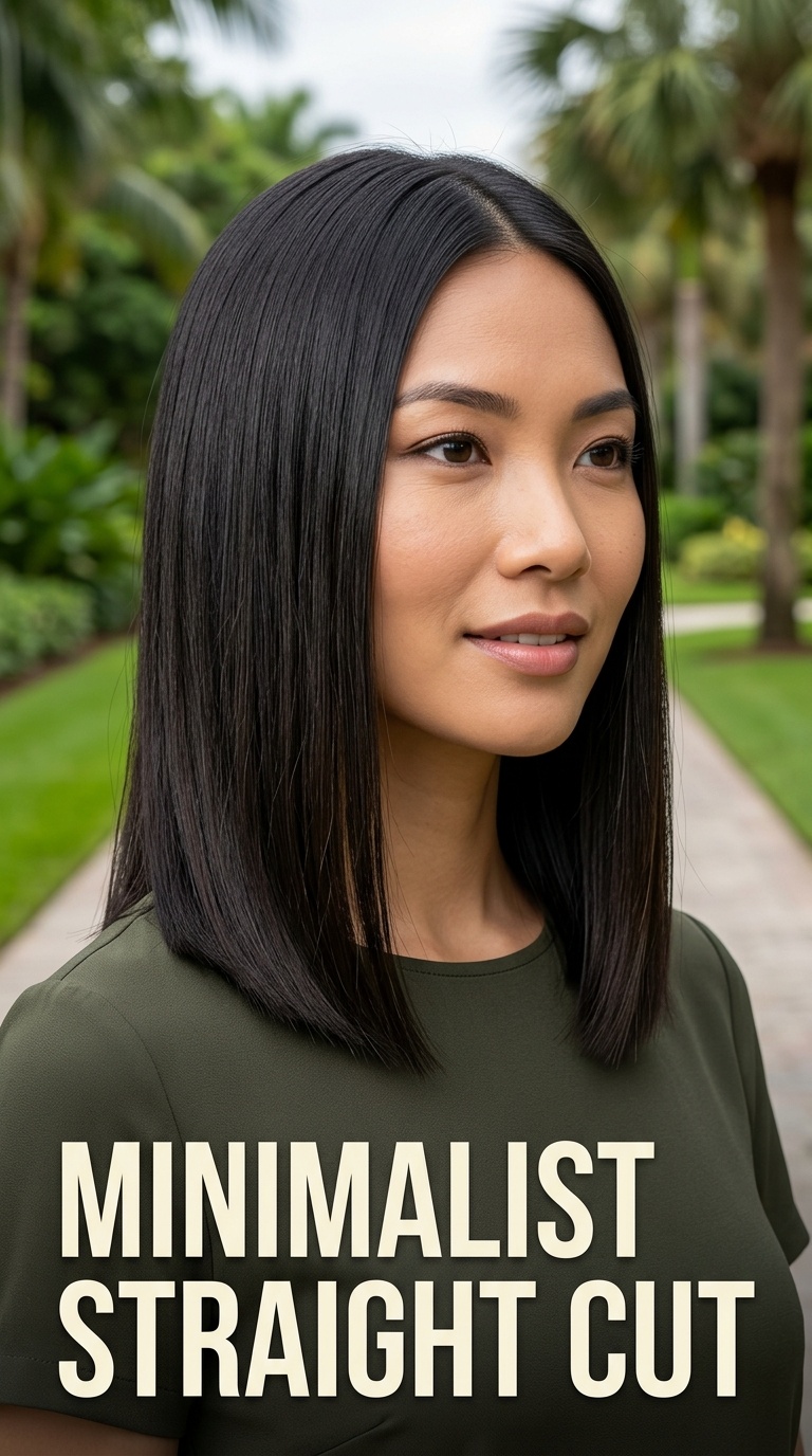 Minimalist Straight Cut