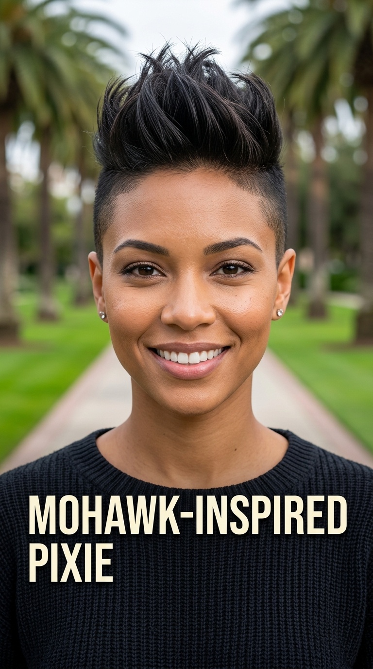 Mohawk-Inspired Pixie