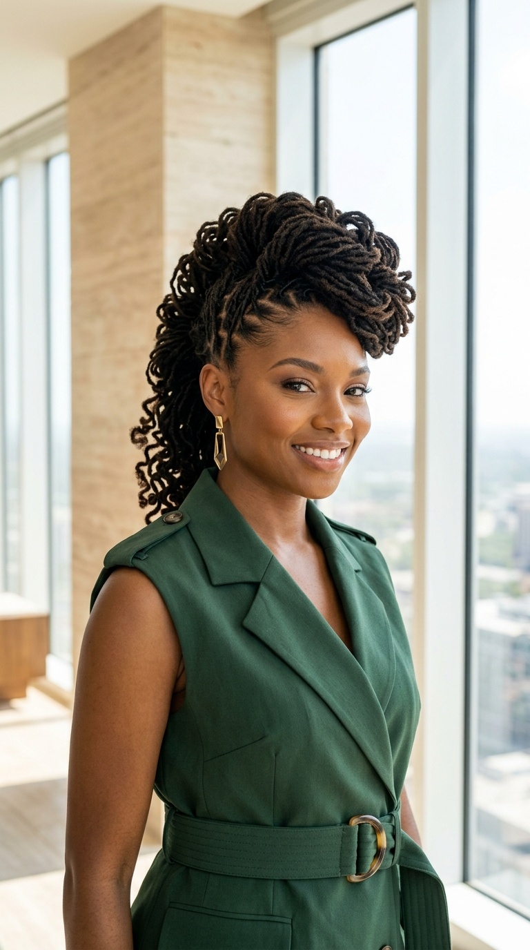 Mohawk Loc Hairstyles