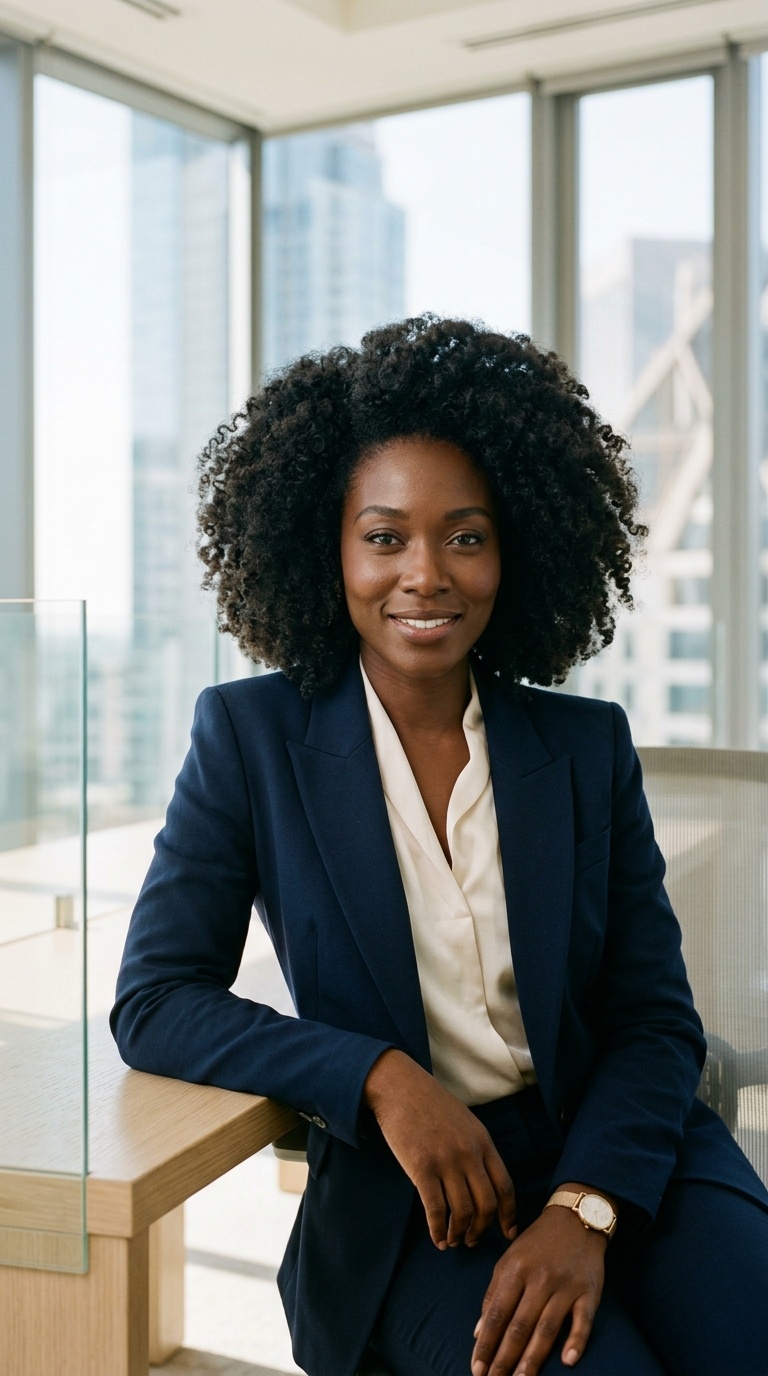 Monochrome Business Outfits Photoshoot Ideas