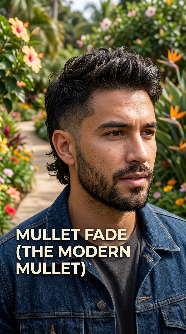 Mullet Fade (The Modern Mullet)
