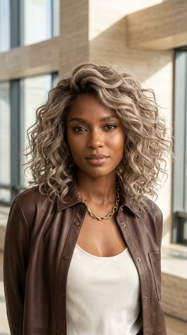 Mushroom Blonde Black Women