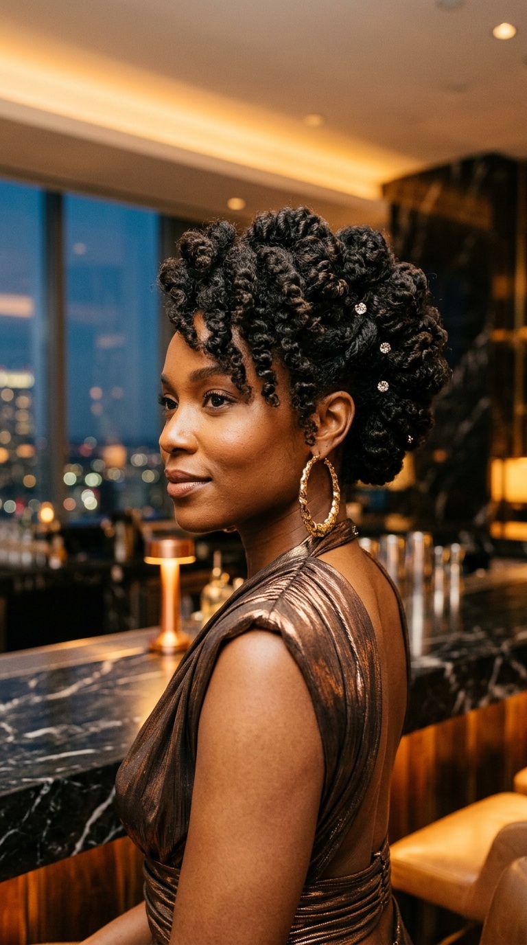 Natural Hair Prom Hairstyles