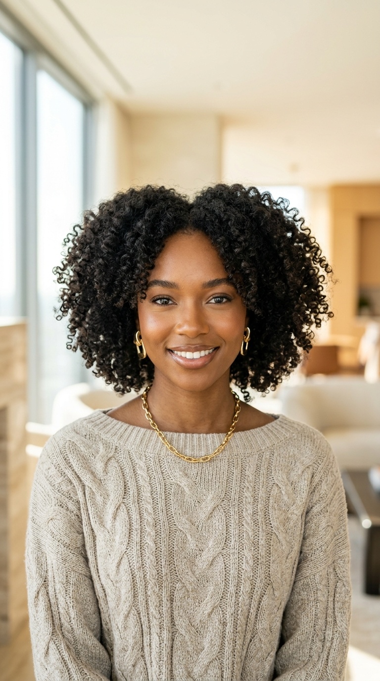 Natural Hair Senior Portraits