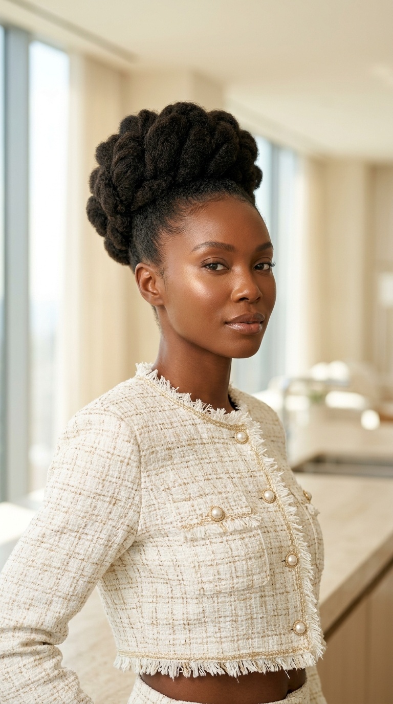 Natural Hair Updos Black Women