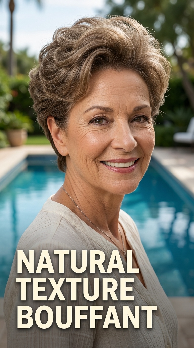 Natural Texture Bouffant