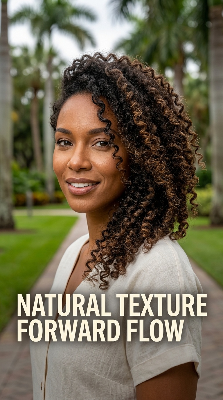 Natural Texture Forward Flow