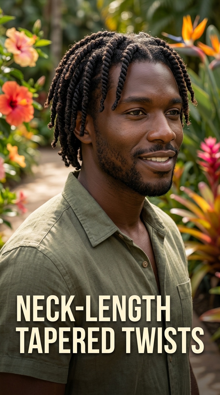 Neck-Length Tapered Twists