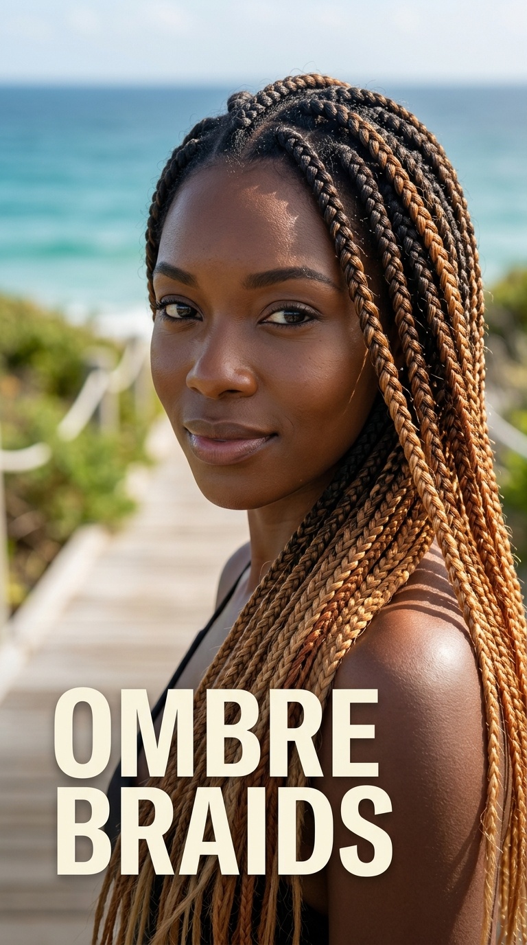 Ombre Braids