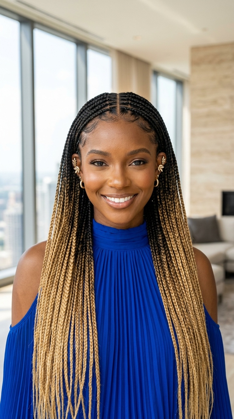 Ombre Braids For Black Women