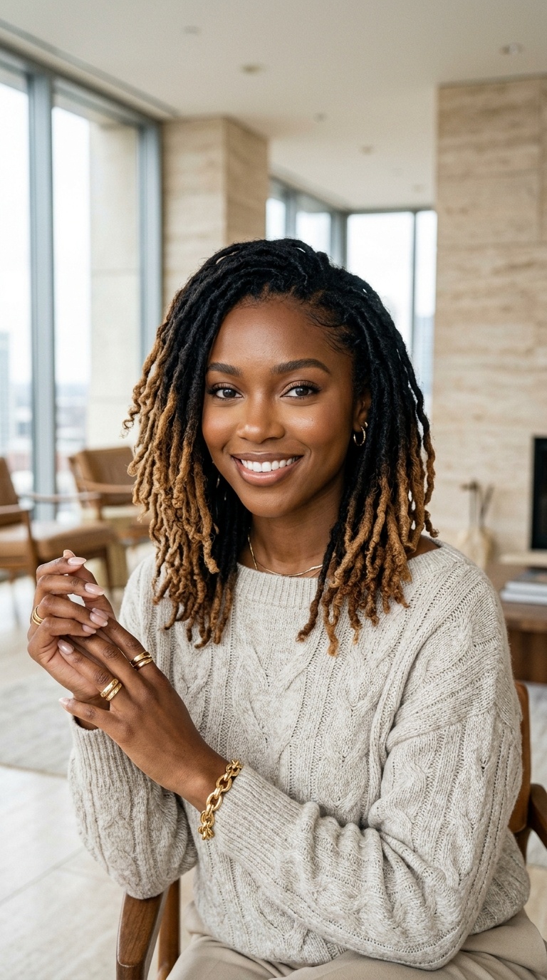 Ombre Loc Color Styles