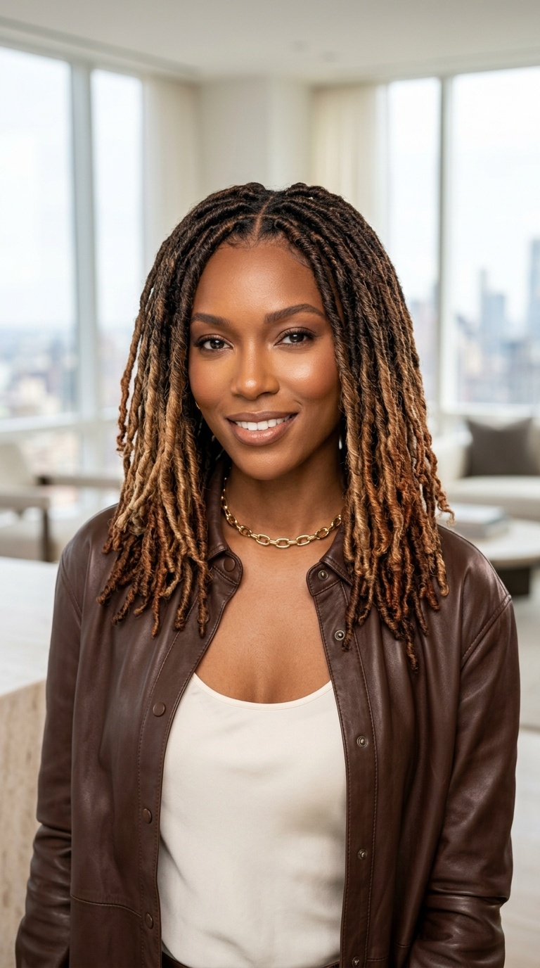Ombre Locs For Black Women