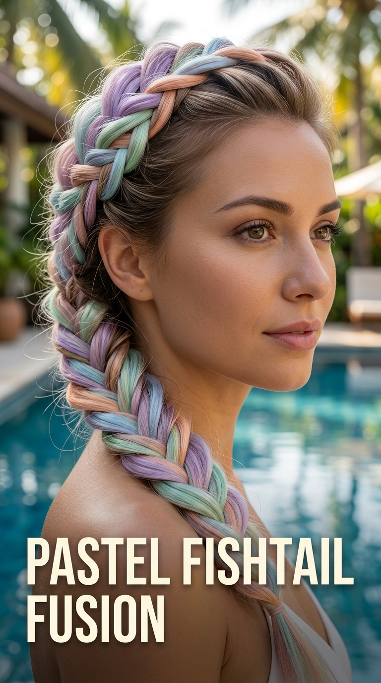 Pastel Fishtail Fusion
