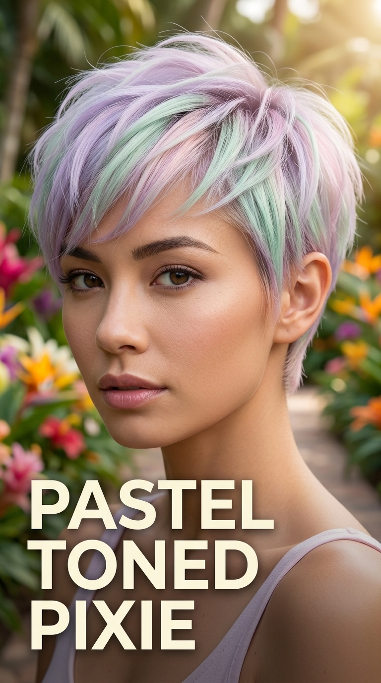 Pastel Toned Pixie