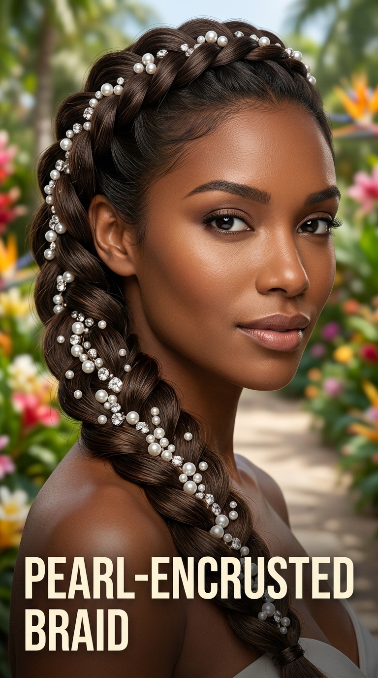Pearl-Encrusted Braid