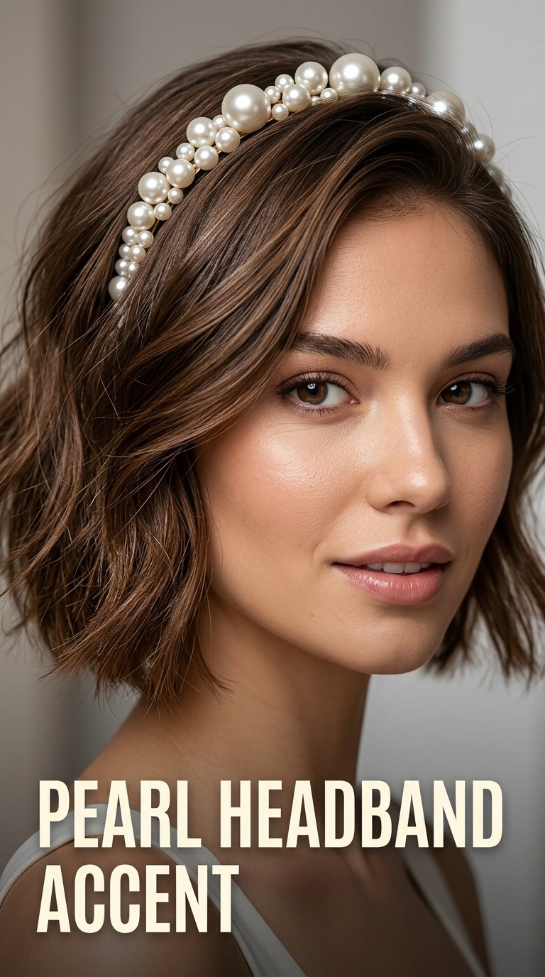 Pearl Headband Accent