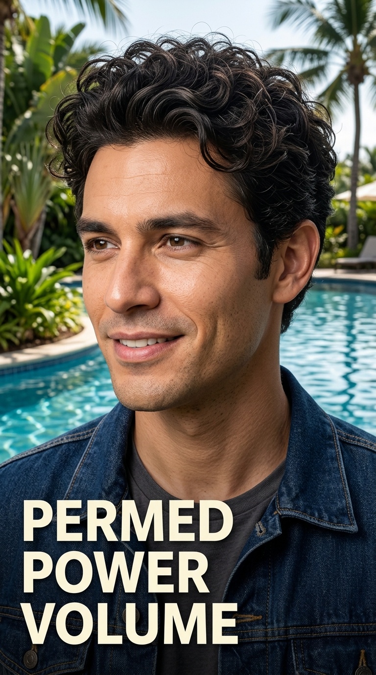 Permed Power Volume