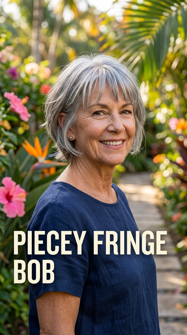 Piecey Fringe Bob