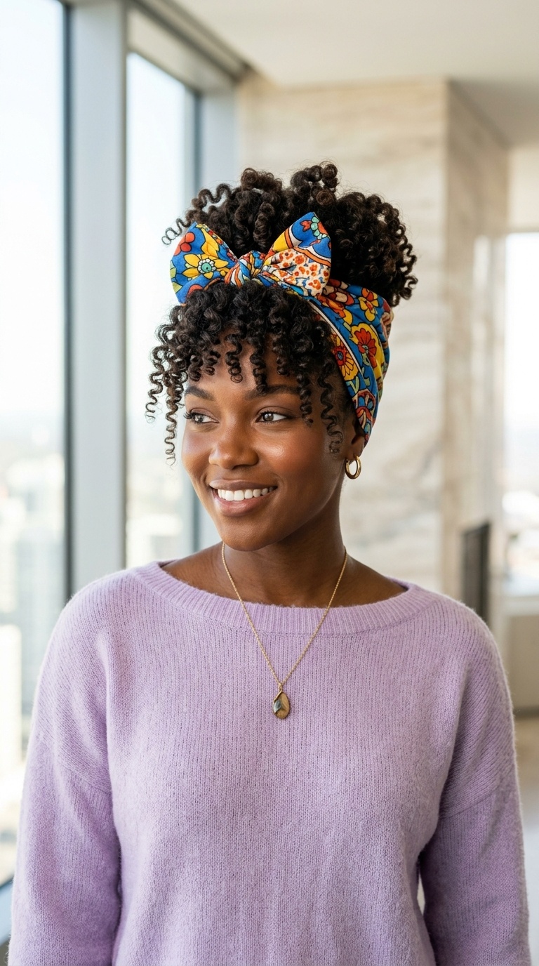 Pin Up Headwrap For Black Women