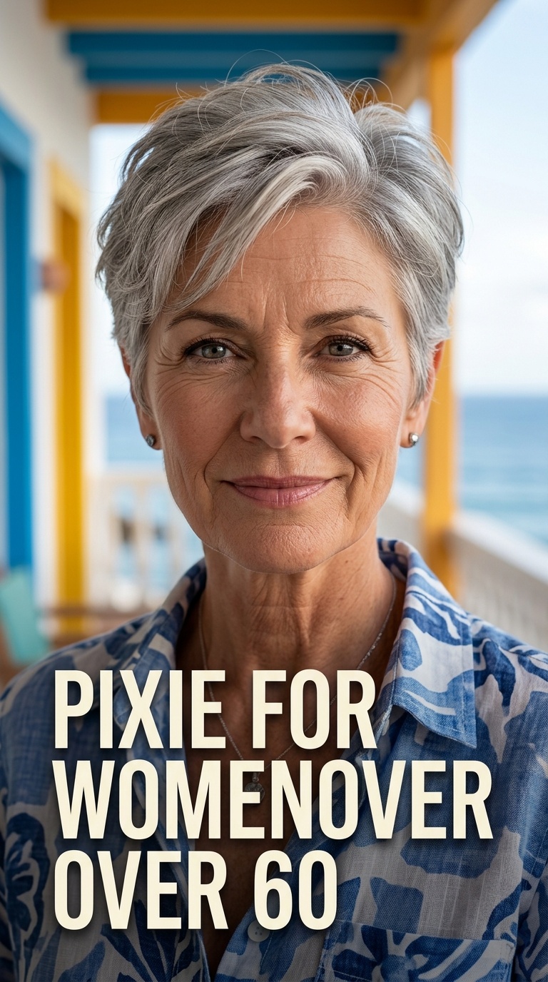 Pixie for Women Over 60