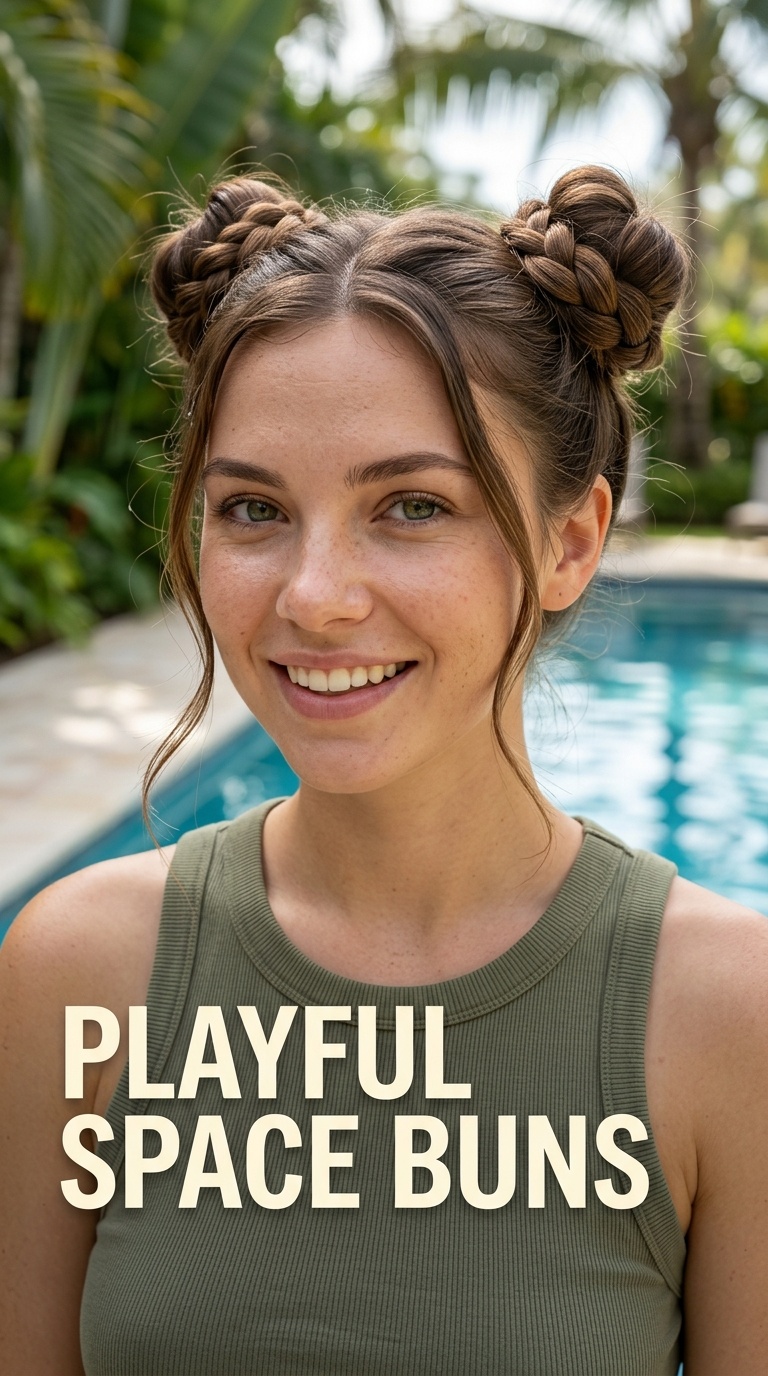 Playful Space Buns