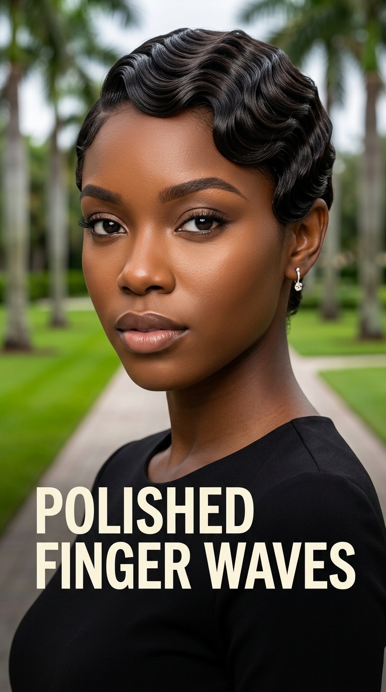 Polished Finger Waves