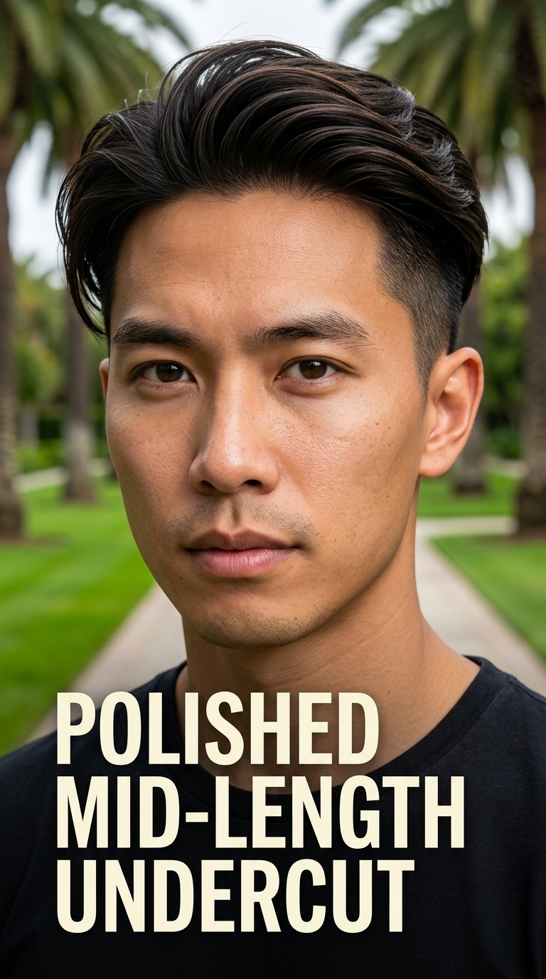 Polished Mid-Length Undercut